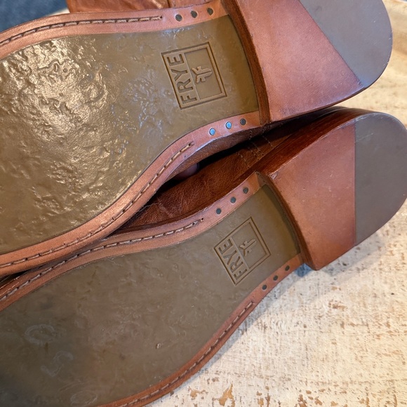 Frye Leather moto boots short - Picture 7 of 10